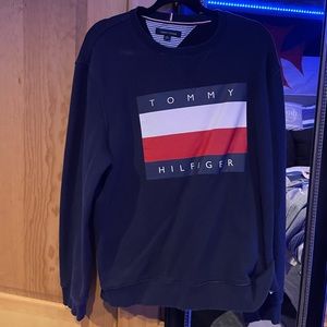 Mens XL (fits like a small large), Tommy Hilfiger crewneck sweatshirt